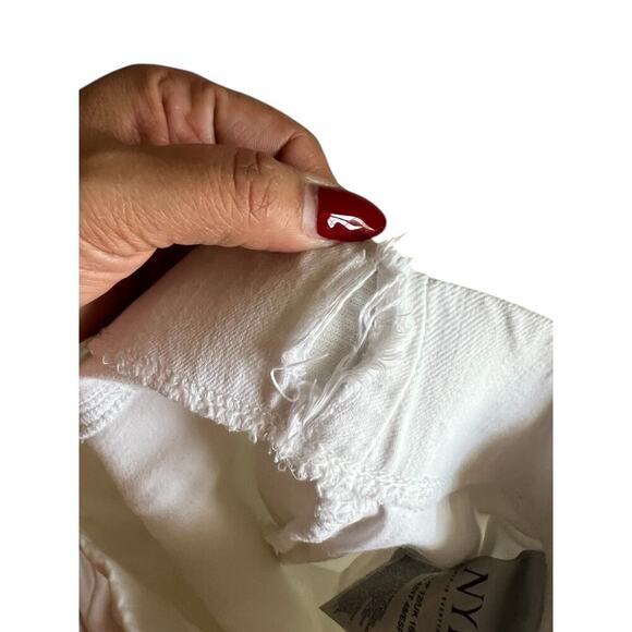 NYDJ Women’s Pull Up Skinny Ankle Pants White Size 12 Classic Coastal Grandma - Picture 7 of 10
